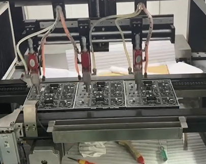 LED Screen Manufacturing Equipment Working	