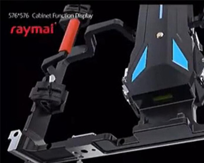 Raymai Die Cast Aluminum LED Display Video